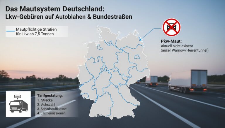 Das Mautsystem in Deutschland: So funktionieren die Gebühren auf deutschen Autobahnen