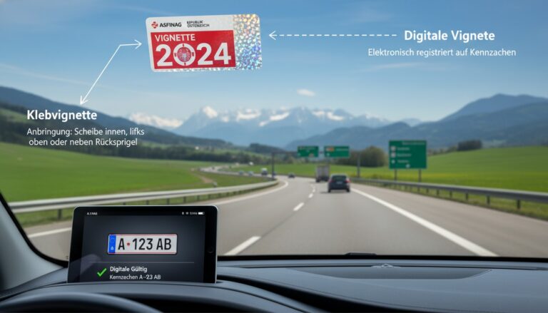Die Vignette in Österreich: Alles, was Sie vor Ihrer Reise wissen müssen