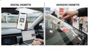 Digitale Vignette oder Klebevignette? Ein ausführlicher Vergleich für Autofahrer